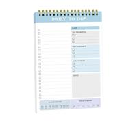 Listado Diario - Tipo de Bobina, Sin Fecha Diario Planificador, Lista de Comprobación Diario Para Organizar Trabajo Y Tarea | Agenda Pad Para Organizadores De Trabajo Y El Calendario Diario