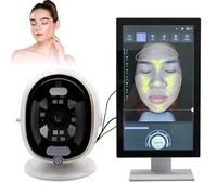 LISTaRSw Detector De Piel Inteligente con IA: 20 Elementos De Prueba + 8 Imágenes Espectrales, Instrumento De Análisis Facial, Almacenamiento En La Nube, para Salón White