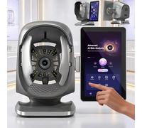 LISTaRSw Facial Analysis Instrument | Ai Skin Analyzer Device with Scalp Measuring Handle | 38MP AI Skin Analyzer Tools | 8 Spectral Analysis | for Skin Condition Evaluation, for Salon SPA A