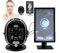 LISTaRSw Instrumento Análisis Facial 21,5 Pulgadas, Detector Piel Inteligente con IA, 20 Elementos Prueba + Predicción Análisis Síntomas La Piel + Régimen Cuidado La Piel Recomendado Black