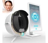 LISTaRSw Máquina De Análisis Piel Facial 13,3 Pulgadas/21,5 Pulgadas, Análisis De Datos De 8 Espectros + 14 Indicadores + Almacenamiento Infinito + Plan Recomendado, para Salón Belleza 21.5in