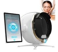 LISTaRSw Máquina De Análisis Piel Facial 13,3 Pulgadas/21,5 Pulgadas, Análisis De Datos De 8 Espectros + 14 Indicadores + Almacenamiento Infinito + Plan Recomendado, para Salón Belleza 13.3in