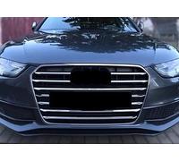Listas cromadas parrilla válidas para AUDI A4 B8 | Facelift 2012-2015 Listones Calandra Frontal Moldura Cromo