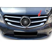 Listas de Parrilla válidas para MERCEDES CITAN | W415 | 2012-2021 Moldura Cromada Acero Inoxidable Embellecedor Cromo Frontal Tiras cromadas de Radiador