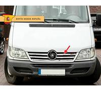 Listas de Parrilla válidas para MERCEDES SPRINTER | W902-W905 | 2002-2006 Moldura Cromada Acero Inoxidable Embellecedor Cromo Frontal Tiras cromadas de Radiador