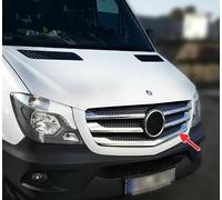 Listas de Parrilla válidas para MERCEDES SPRINTER | W906 | 2013-2018 (Facelift) Moldura Cromada Acero Inoxidable Embellecedor Cromo Frontal Tiras cromadas de Radiador