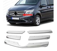 Listas de Parrilla válidas para Mercedes Vito W447 | 2020-2024 (MOPF 1) Moldura Cromada Acero Inoxidable Embellecedor Cromo Frontal Tiras cromadas de Radiador