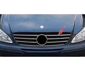 Listas de Parrilla válidas para MERCEDES VITO W639 | 2003-2010 Moldura Cromada Acero Inoxidable Embellecedor Cromo Frontal Tiras cromadas de Radiador