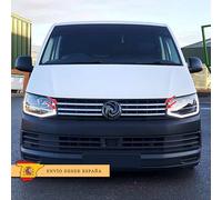 Listas de Parrilla válidas para VW T6 Transporter | 2015+ (4pcs) Moldura Cromada Acero Inoxidable Embellecedor Cromo Frontal Tiras cromadas de Radiador