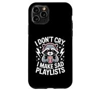 Listas de reproducción divertidas No lloro hago tristes Carcasa para iPhone 11 Pro