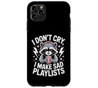Listas de reproducción divertidas No lloro hago tristes Carcasa para iPhone 11 Pro Max
