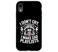 Listas de reproducción divertidas No lloro hago tristes Carcasa para iPhone XR