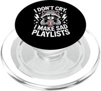 Listas de reproducción divertidas No lloro hago tristes PopSockets PopGrip para MagSafe