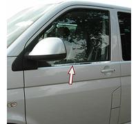 Listas de ventana cromadas para VW T5 T6 | Transporter, Multivan, Caravelle (2pcs) Cubierta cromada para marcos de ventana Molduras ventana cromo