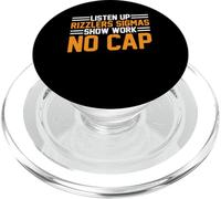 Listen Up Rizzlers Sigmas Show Work No Cap - PopSockets PopGrip para MagSafe