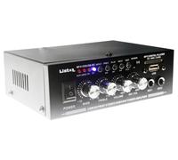 LISTEN12 RECEPTOR HIFI MFA1250USB-RC USB BT FM Control Remoto 2 X 25 Vatios