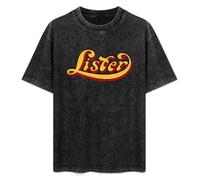 Lister Marine or Stationery Engine T-Shirt Unisex Black tee L