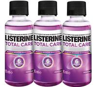 Listerine Baño de boca Total Care 6 en 1, botella de 95 ml, lote de 3