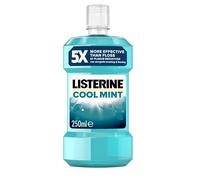 LISTERINE Cool Mint 250ml - Enjuagues bucales (250 ml, Eucalyptol 0.092%, Menthol 0.042%, Methyl salicylate 0.060%, Thymol 0.064%, Water, Alcohol..., 1 pieza(s))