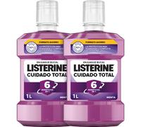 Listerine Cuidado Total Enjuague Bucal Menta 6en1 2x1L