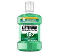 Listerine Cuidado Total Protección Dientes y Encías Enjuague Bucal 1 L | 24 h de Protección, Triple Acción, Sabor Menta Fresca, Previene Caries, Protege Encías, Reduce Placa y Sarro, Aliento Fresco