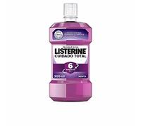 Listerine - Enjuague Bucal Antibacterial, liquido, Cuidado Total, 500 ml