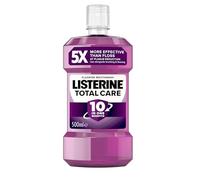 Listerine, Enjuague Bucal Cuidado Total, Sabor Menta, 500 ml