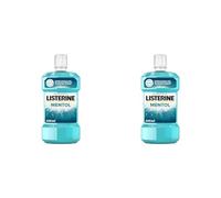 Listerine Enjuague Bucal, Mentol, 250 ml (Paquete de 2)