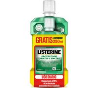 Listerine Enjuague Bucal Protección Dientes y Encías Menta 500+250ml