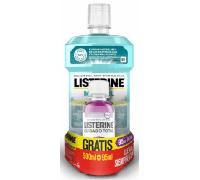 Listerine Mentol Sabor Suave Enjuague Bucal con Flúor 500 ml + 95 ml