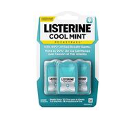 Listerine - PocketPaks - Juego de 3 dispensadores de tiras de menta para un aliento fresco