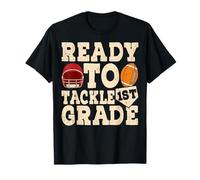 Listo para abordar el primer grado de regreso a clases de fútbol para niños Camiseta
