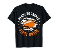 Listo para abordar el Primer Grado de Regreso a Clases de fútbol para niños Camiseta