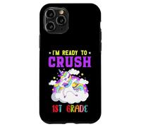 Listo para Aplastar a una Chica unicornia de 1er Grado Carcasa para iPhone 11 Pro