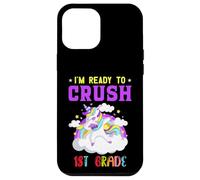 Listo para Aplastar a una Chica unicornia de 1er Grado Carcasa para iPhone 12 Pro MAX