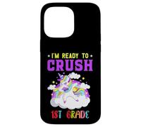 Listo para Aplastar a una Chica unicornia de 1er Grado Carcasa para iPhone 14 Pro MAX