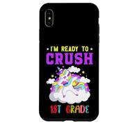 Listo para Aplastar a una Chica unicornia de 1er Grado Carcasa para iPhone XS MAX