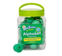 LISTO PARA APRENDER Sellos de pintura y masa de f?cil agarre - Alfabeto en min?sculas