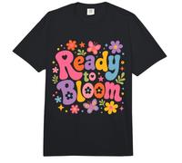Listo para florecer Libros de Lectura Flores Mariposa Retro Comfort Colors Adult Heavyweight T-Shirt