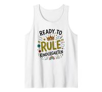 Listo para gobernar el Primer día de Clases en el jardín de Infantes Camiseta sin Mangas