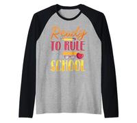 Listo para gobernar la escuela Camiseta Manga Raglan