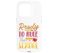 Listo para gobernar la escuela Carcasa para iPhone 15 Pro