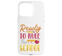 Listo para gobernar la escuela Carcasa para iPhone 15 Pro Max