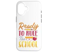 Listo para gobernar la escuela Carcasa para iPhone 16
