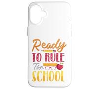 Listo para gobernar la escuela Carcasa para iPhone 16 Plus