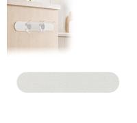Listón de metal para guardar de forma segura y ahorra espacio los vasos magnéticos, vasos de camping antideslizantes, accesorios para barcos y yates, 25 x 5 cm (beige)