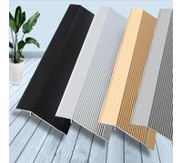 Listón De Transición De Aluminio For Suelos, Listón De Transición De Metal For Suelos, Rampas De Umbral For Puertas, Listón De Moldura De Borde(Rose Gold)