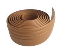 Listón decorativo para pared, PVC Self-Adhesive Wall Skirting Line Living Room Kitchen Multicolor 1m 6-12cm(Brown 6cm Wide)