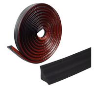 Listón decorativo para pared, Self-Adhesive Wall Inner Corner Trim, Quadrant Trim, Multicolor, 2/5m, Home Decoration(Black,5m)