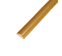 Listón decorativo para pared, Wall Trim Quadrant Self-Adhesive PVC Multicolor 1.5cmx0.6cmx1m(Champagne)